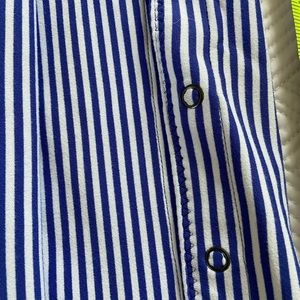 Lululemon blue and white vinyasa scarf